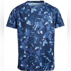 ID Ideology Big Kids Camo print T shirt indigo sea size M 10-12
U